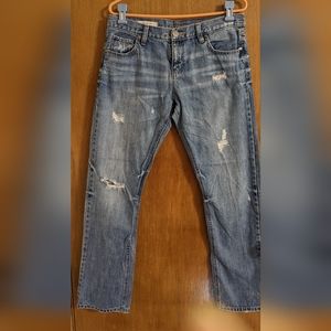💥 5 for 25 💥 Decree jeans size 9 distressed boyfriend